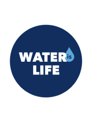 Water is life logo